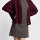 Chiara Boncompagno abbigliamento donna autunno inverno 2026 abito mini a quadri