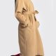 Chiara Boncompagno abbigliamento donna autunno inverno 2026 cappotto con cintura cammello