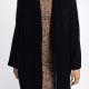 Chiara Boncompagno abbigliamento donna autunno inverno 2026 cappotto in velluto nero