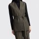 Chiara Boncompagno abbigliamento donna autunno inverno 2026 tailleur gilet con cintura e pantalone