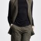 Chiara Boncompagno abbigliamento donna autunno inverno 2026 tailleur gilet con cintura e pantalone