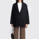 Chiara Boncompagno abbigliamento donna autunno inverno 2026 giacca nera bottone singolo