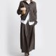 Chiara Boncompagno abbigliamento donna autunno inverno 2026 cappotto e gonna lunga in pelle