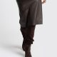 Chiara Boncompagno abbigliamento donna autunno inverno 2026 cappotto e gonna lunga in pelle